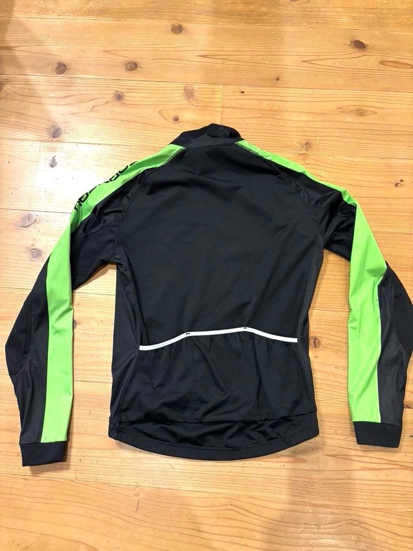 GARNEAU サイクルジャケット ブラック/グリーン