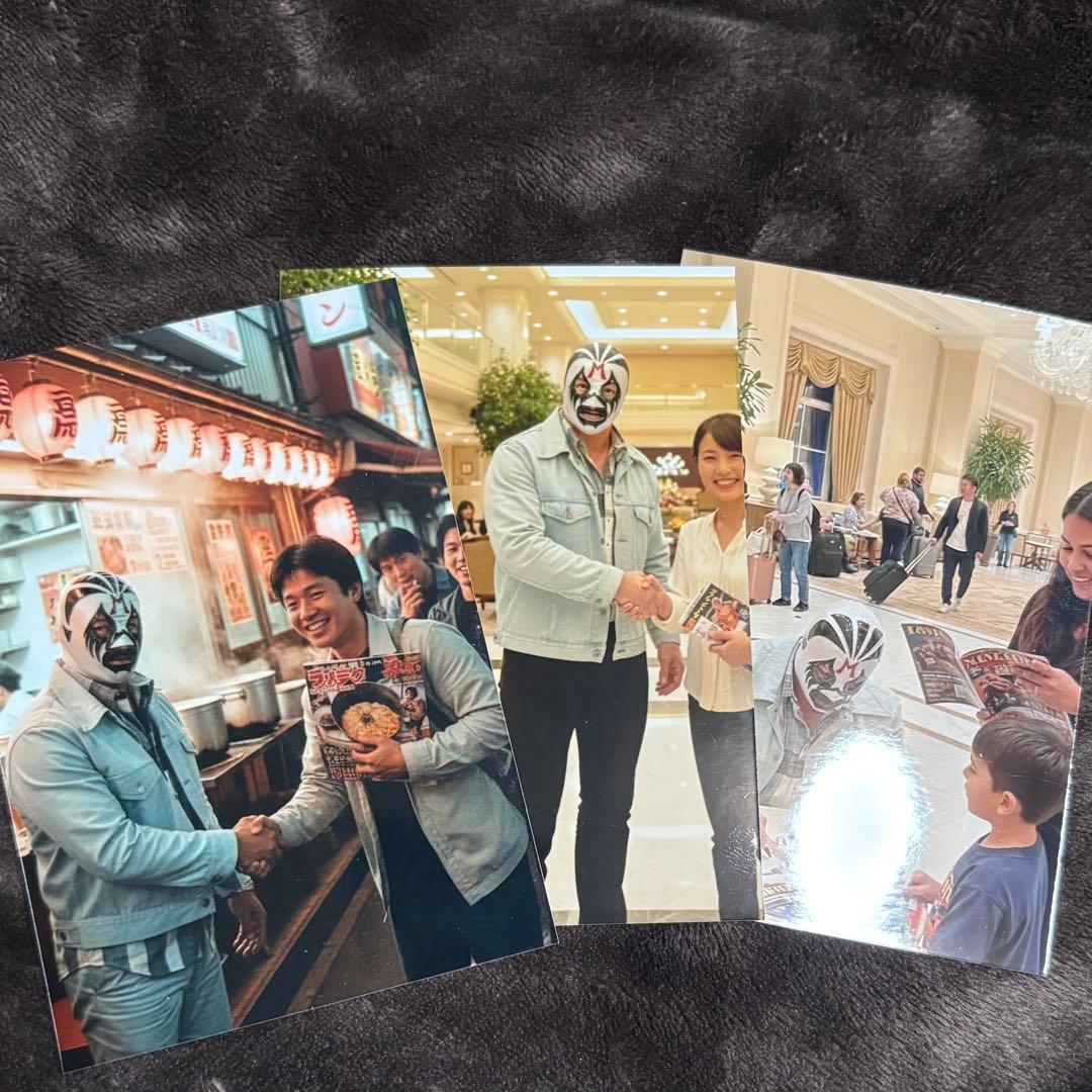 タ*ウ様 ミル・マスカラス＆マスクマン■写真15枚■ドス・カラス プロレス マス