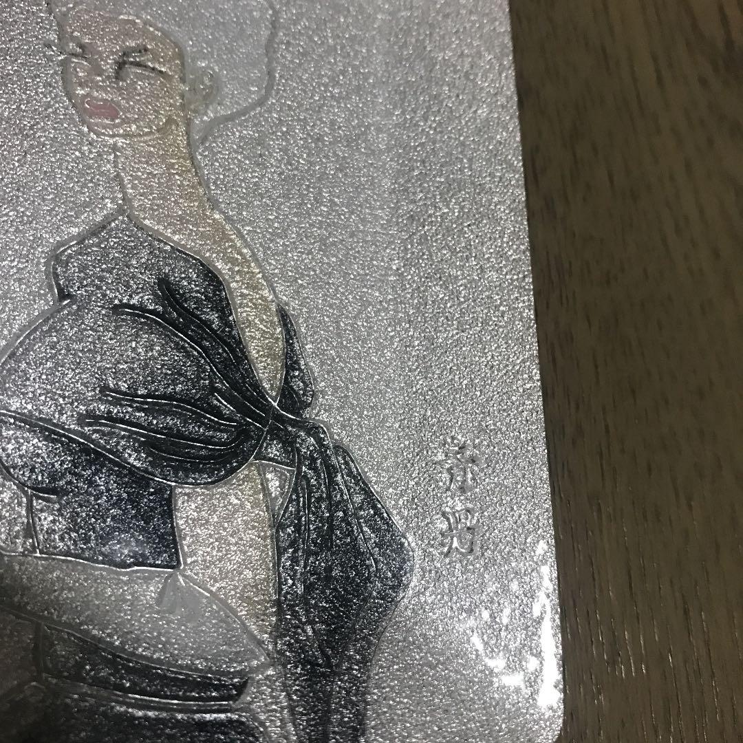 七宝焼きトレイ  東郷青児  新品