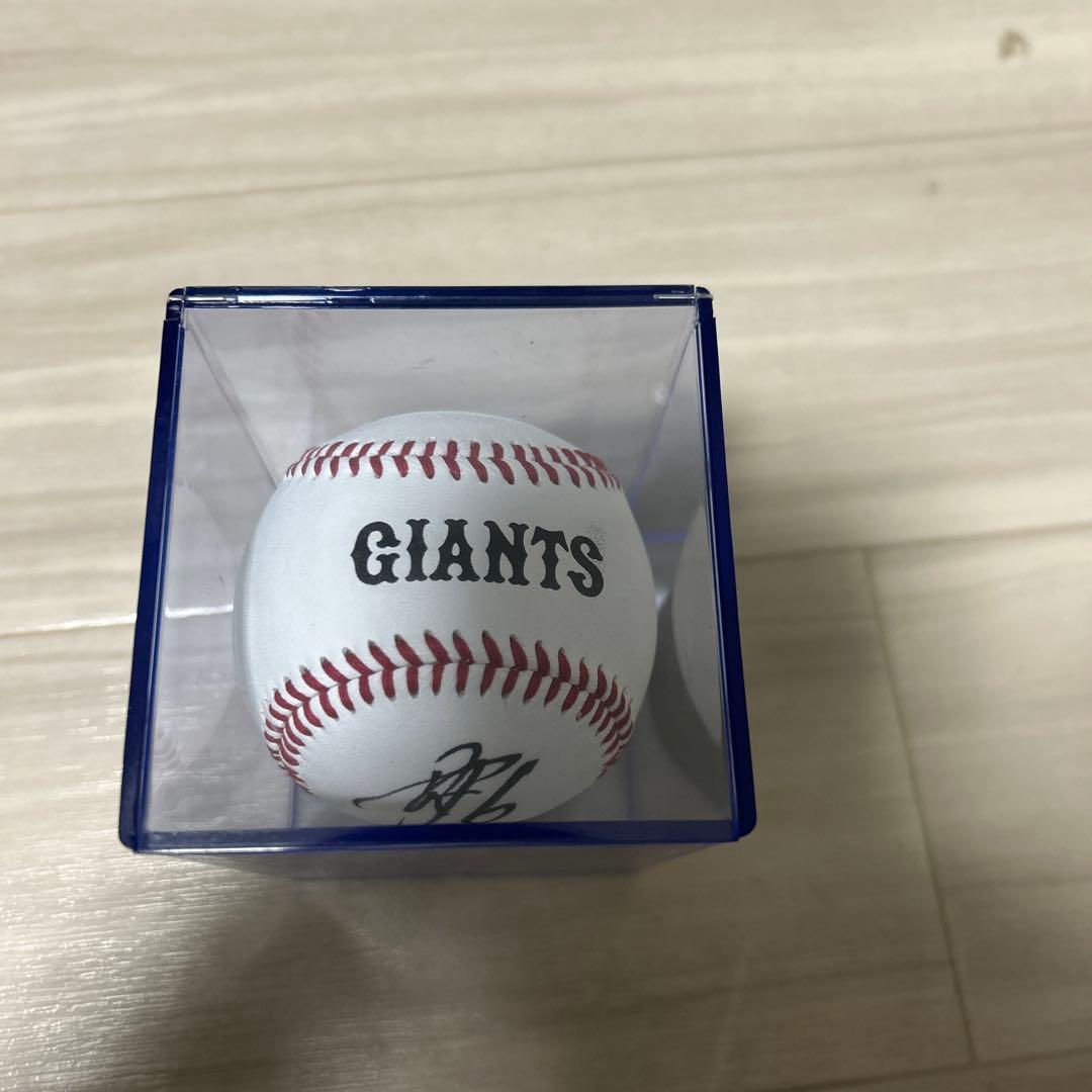 ジャイアンツ 坂本勇人 投げ込み直筆サインボール