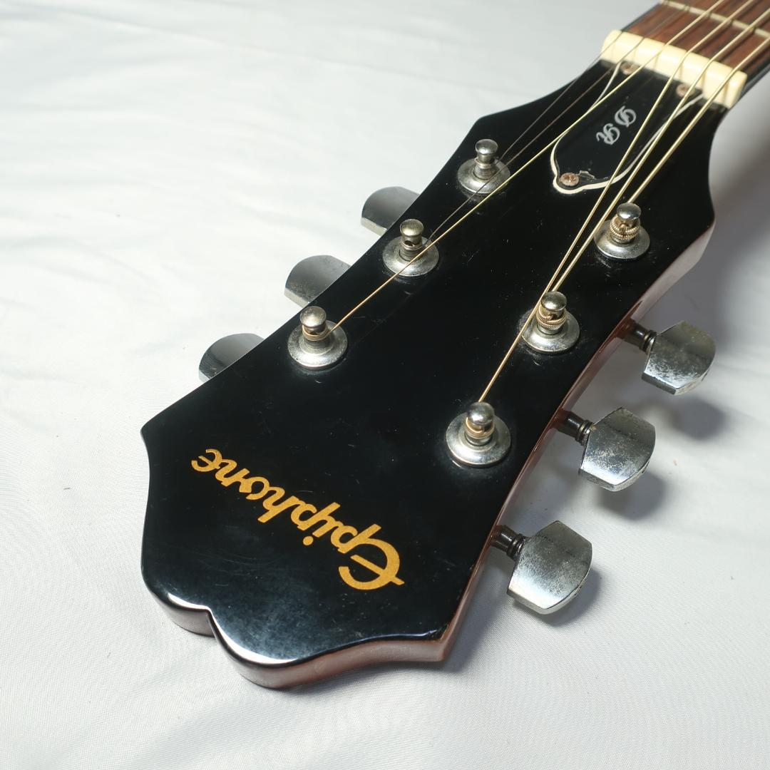 弦交換Epiphone DR-100/VS アコースティックギター 純正ケース付