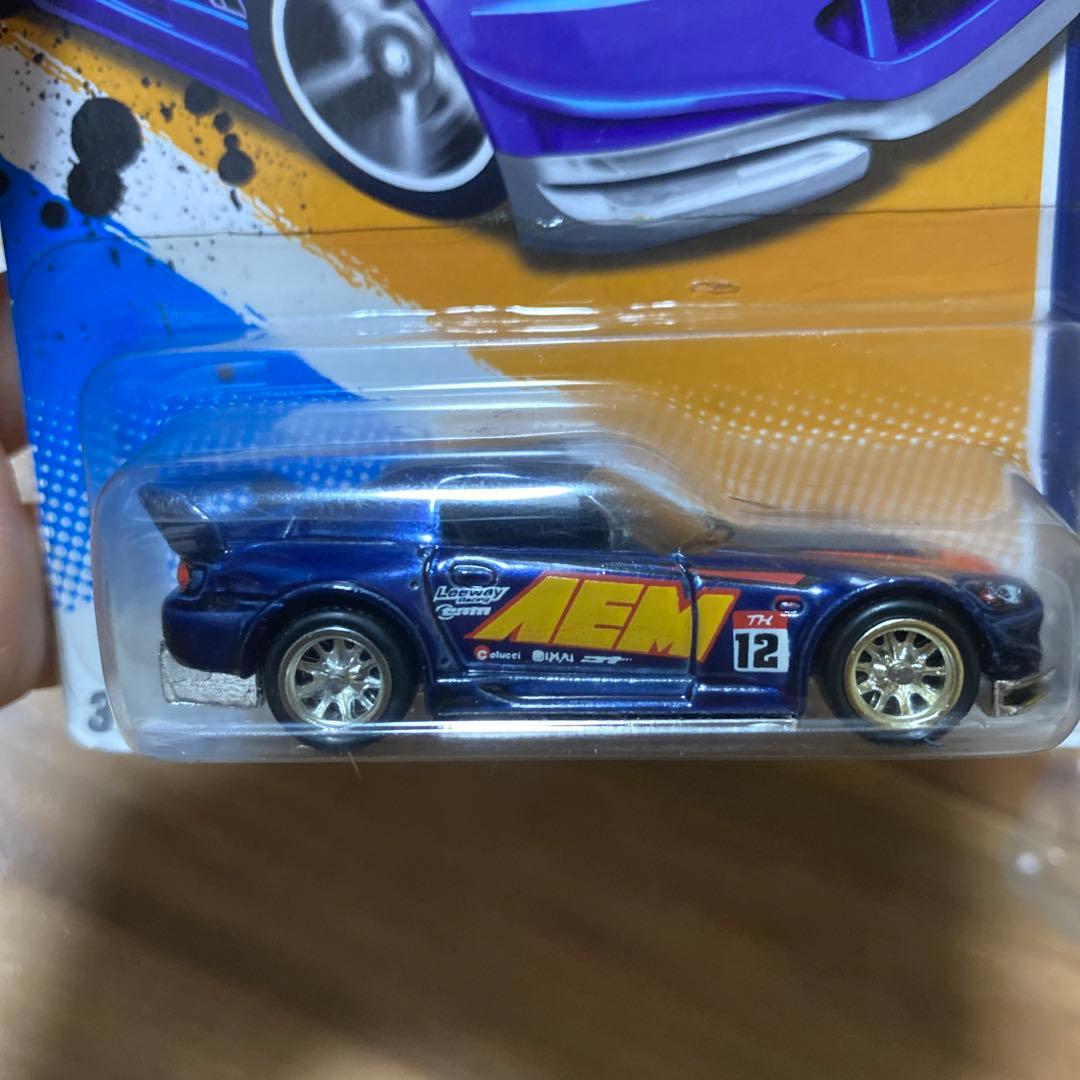 ミニカー Hot Wheels Honda S2000 AEM 1/64