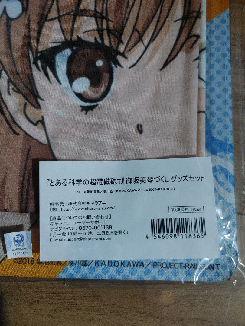 C99 とある科学の超電磁砲T 御坂美琴づくし グッズセット