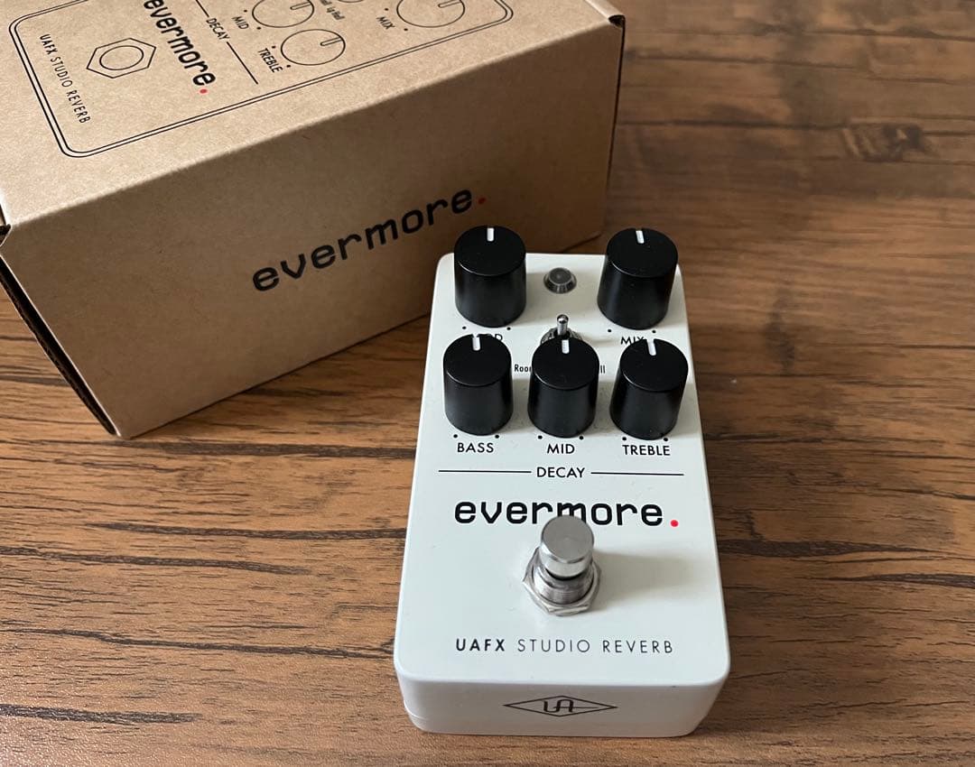 ギター evermore UAFX Studio Reverb