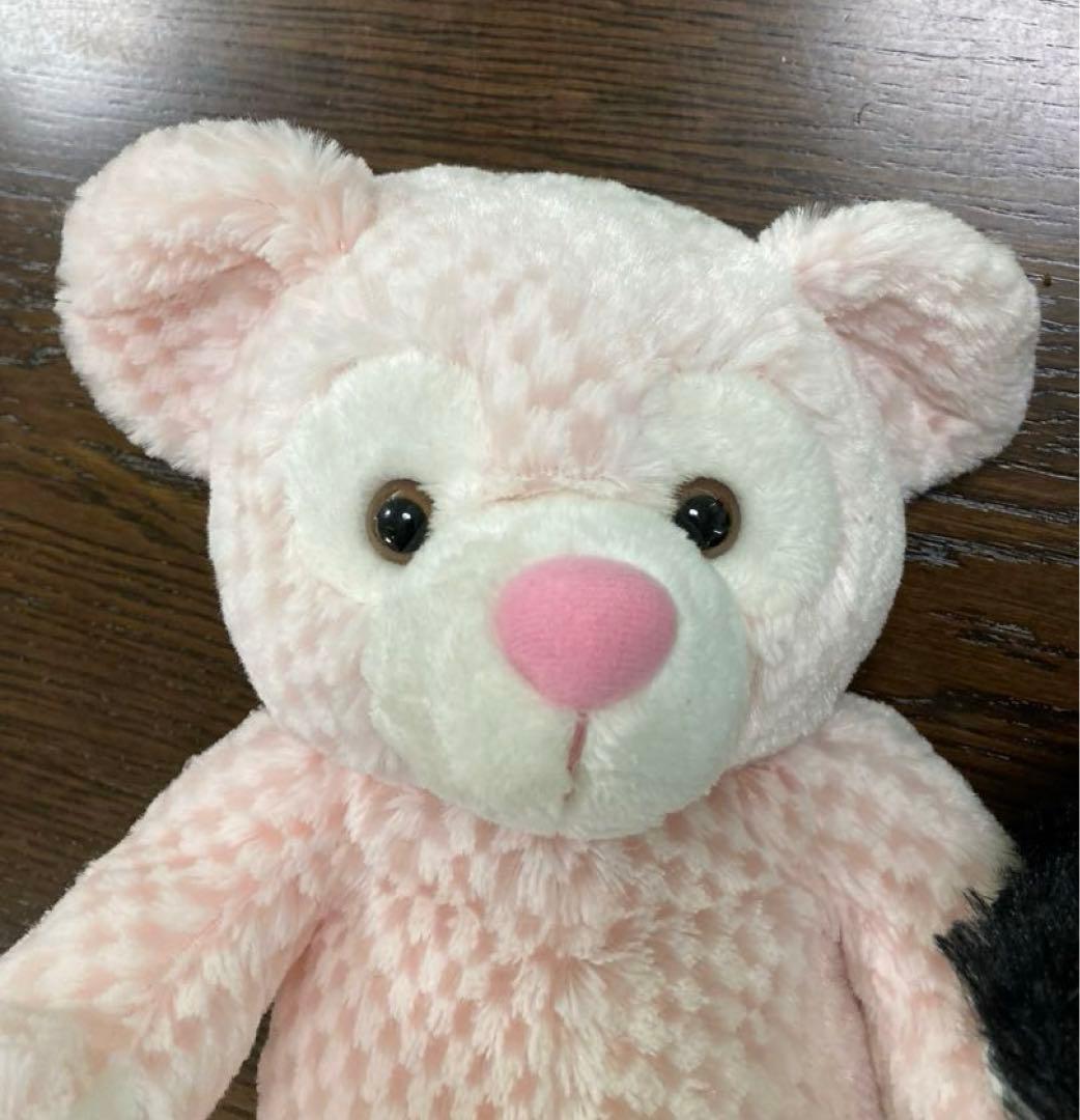 ダッフィ　Duffy　WDW 海外ディズニー　黒　ピンク　限定　ディズニーベア