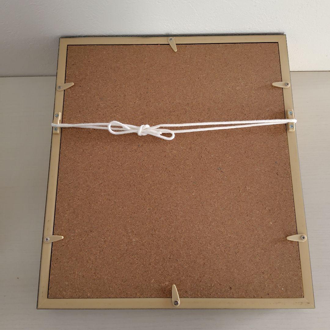 日高康志　HIDAKA YASUSHI　額入り　絵画　色紙