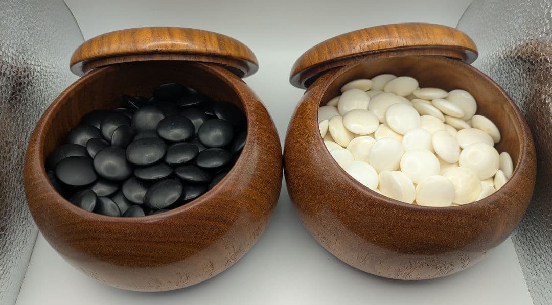 囲碁盤&碁石(那智黒 蛤)セット