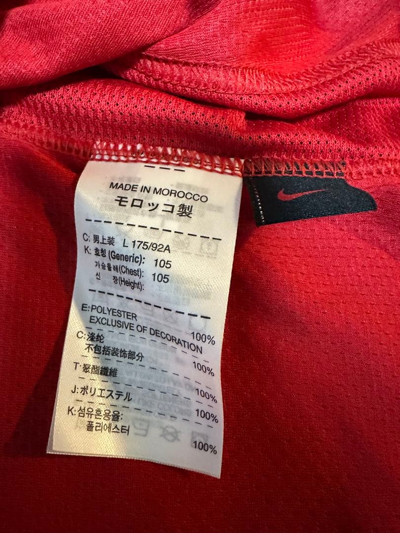 正規品 2007/2008 マンチェスター•ユナイテッド テベス　Lサイズ