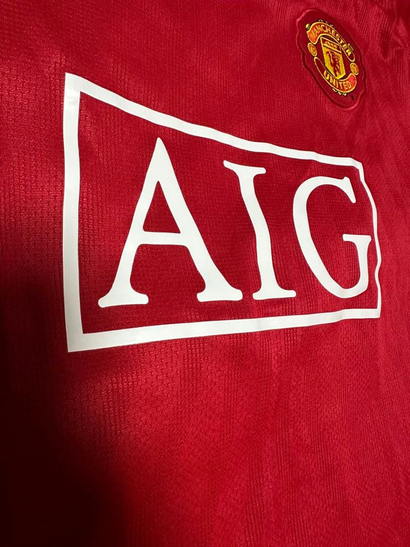 正規品 2007/2008 マンチェスター•ユナイテッド テベス　Lサイズ