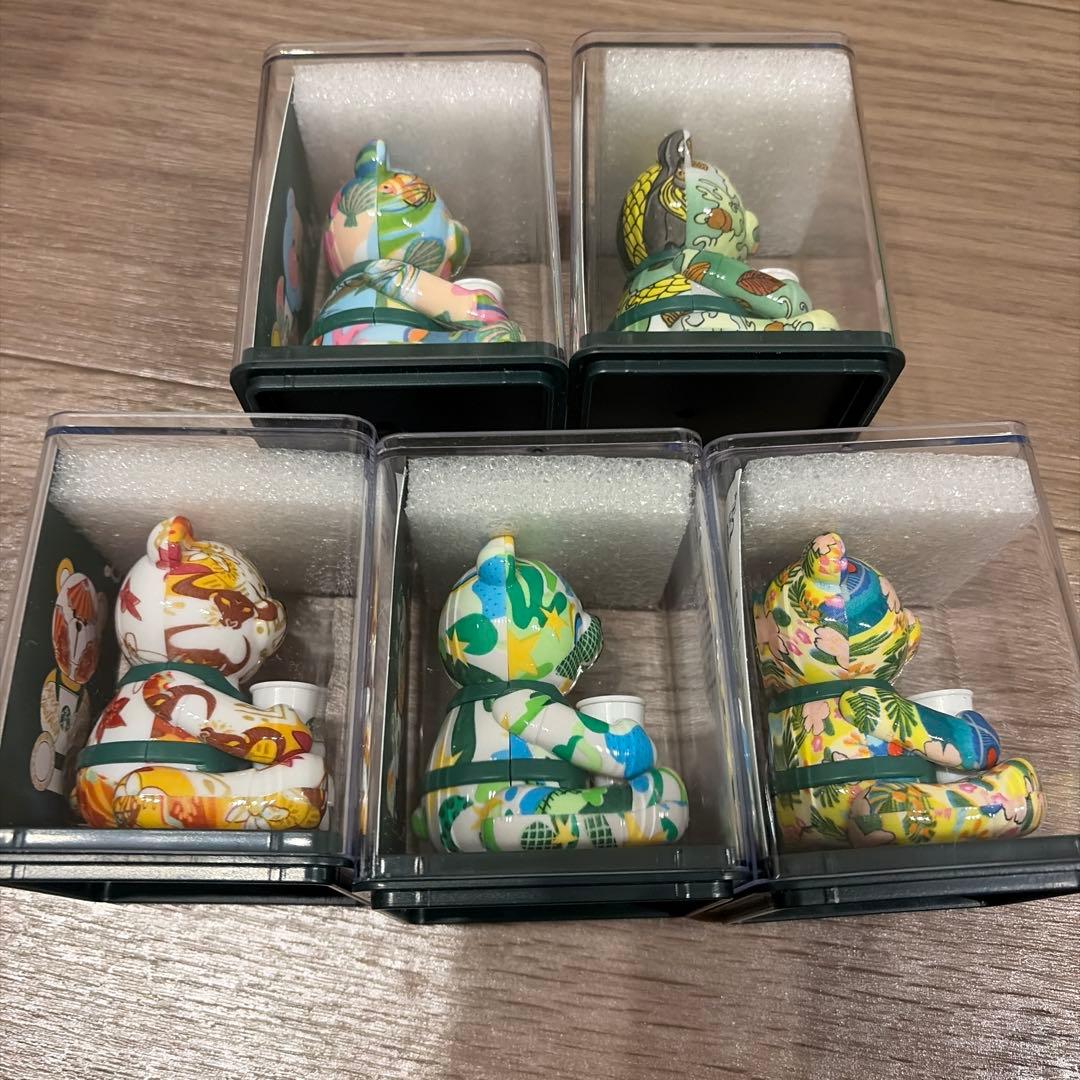 スターバックス 日本未発売 マレーシア限定25周年ミニベアリスタ　 5個セット