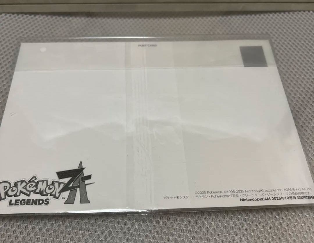ポケモン　ZA ニンドリ　ポストカード　カラスバ　ニンテンドードリーム