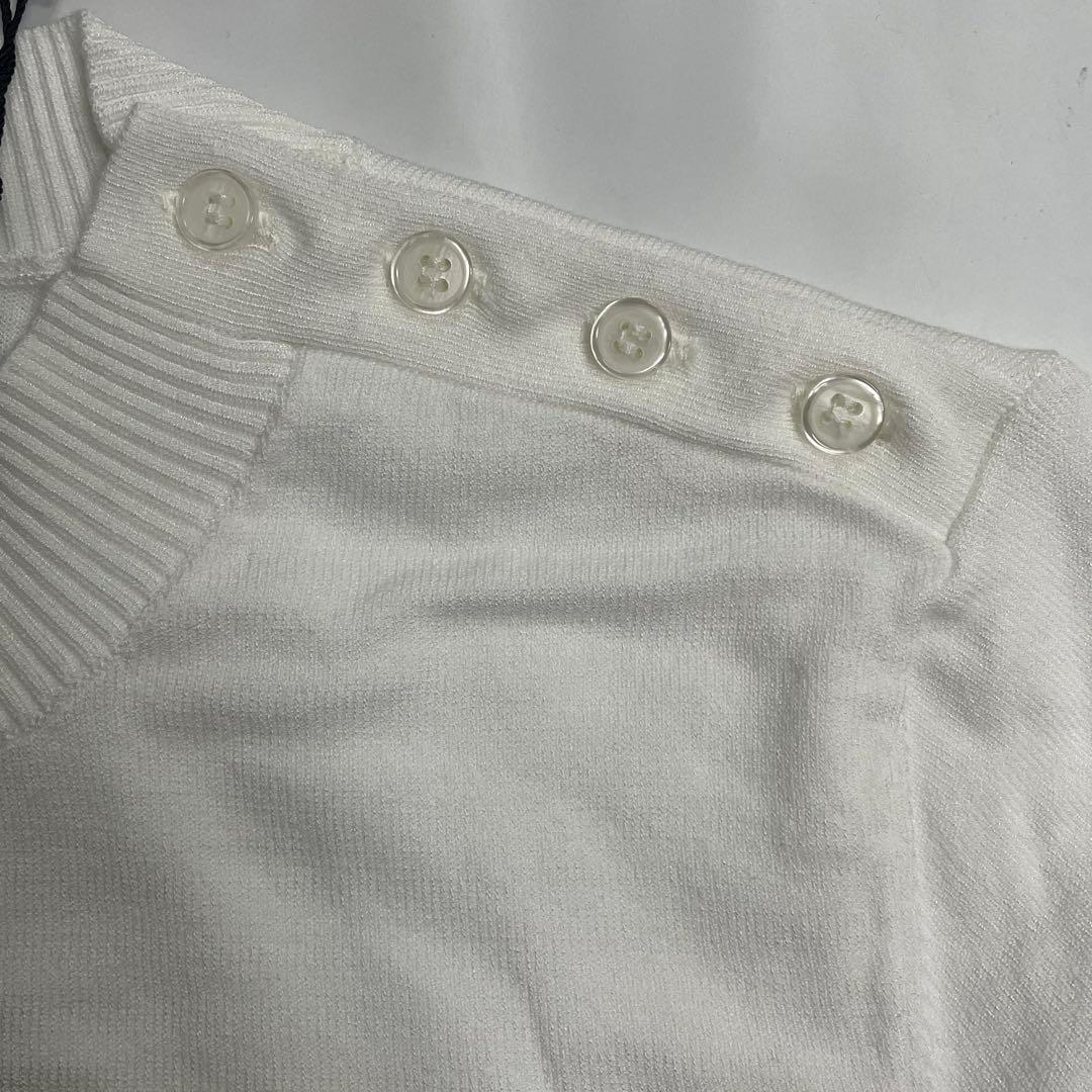 J.LINDEBERG ゴルフウェア クルーネックセーター M 40サイズ 白