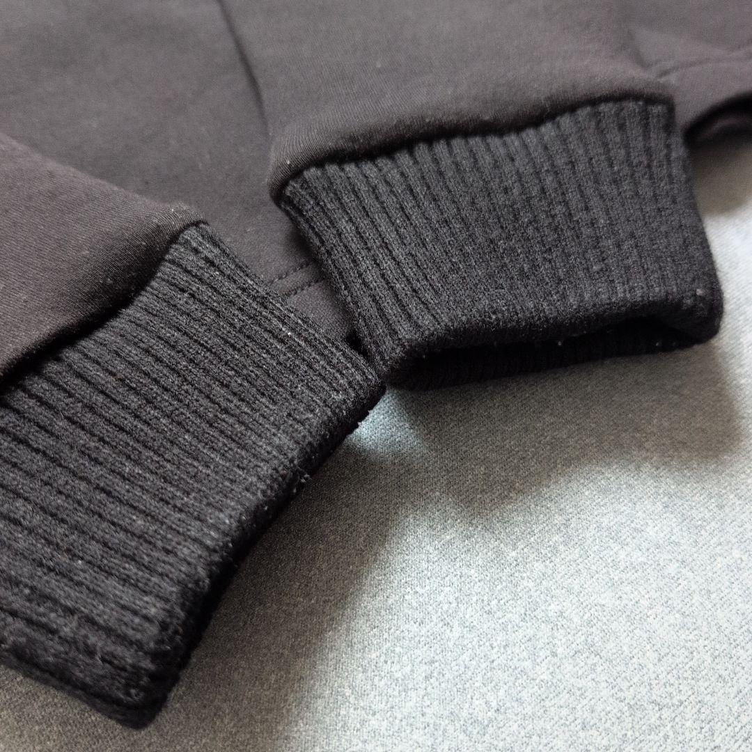 ムータマリンゴルフ　肉厚ダンボール素材モックネック長袖トレーナー　M 黒