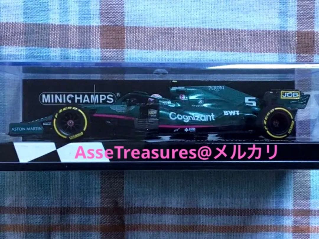 ミニチャンプス 1/43 アストンマーチン AMR21 ベッテル バーレーンGP