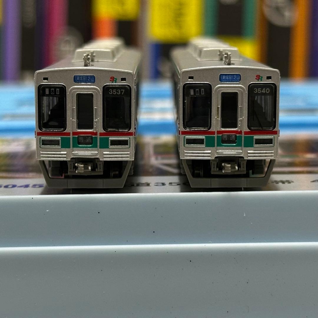 【まもなく出品終了】TN・ポポン製室内灯取付済 芝山3500形 緑帯