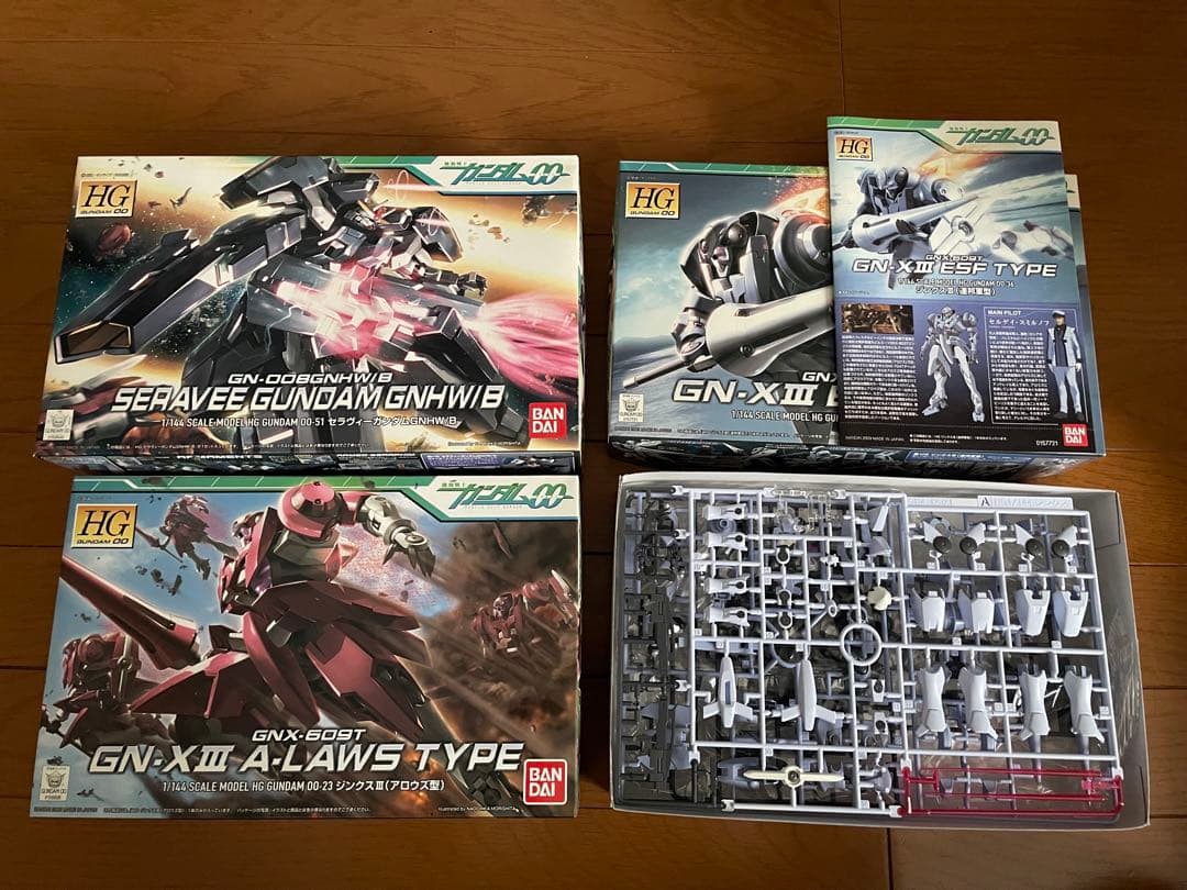 ガンダム　プラモデル ガンプラ HG ジンクス　セラヴィーガンダム