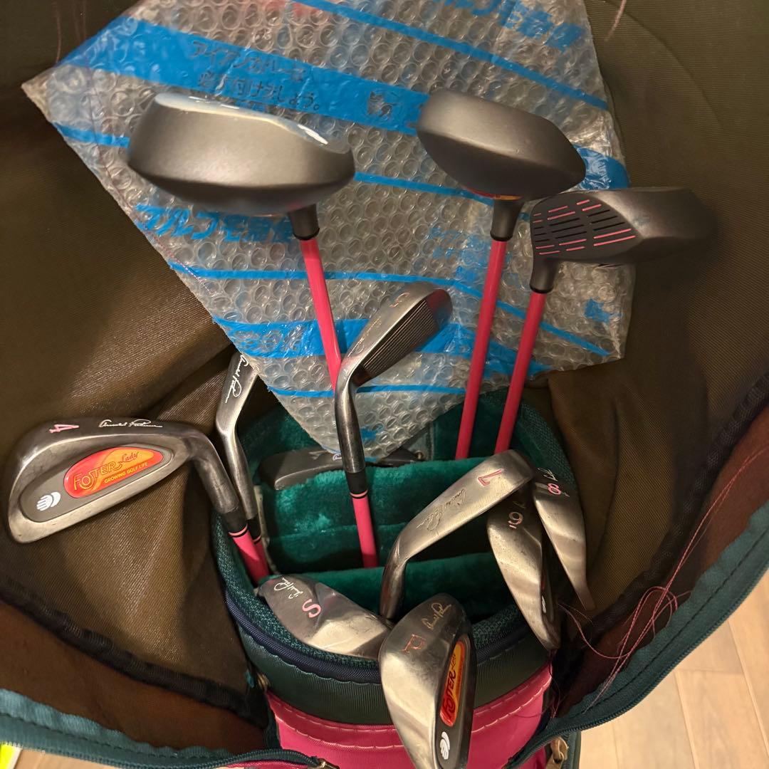 ゴルフバッグ＋ゴルフシューズ セット｜Paradiso｜レディース