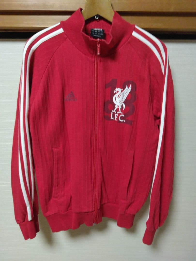 リバプールFC adidas ジャケット 赤　激レア　レトロ