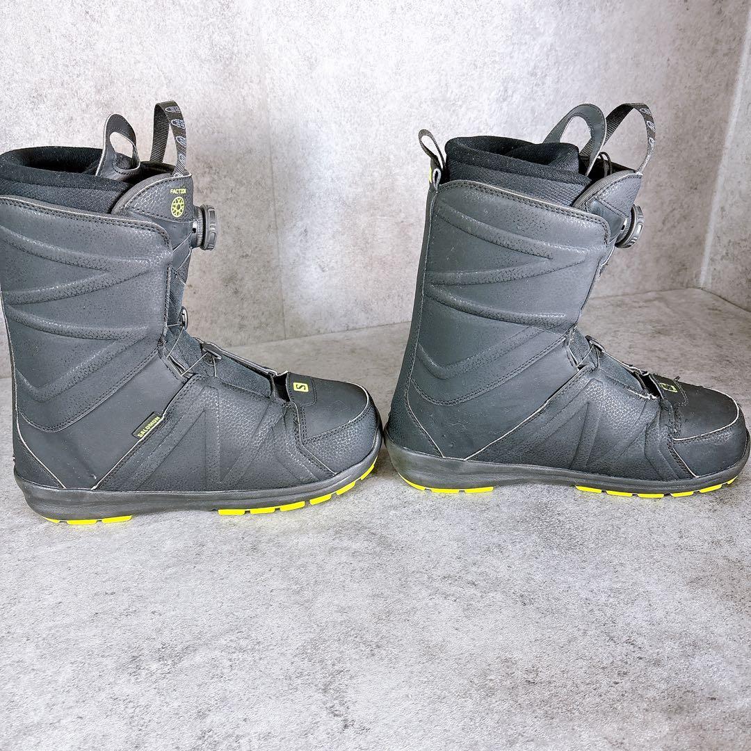 メンズスノーボードブーツSALOMONサロモンFACTION BOA 27センチ