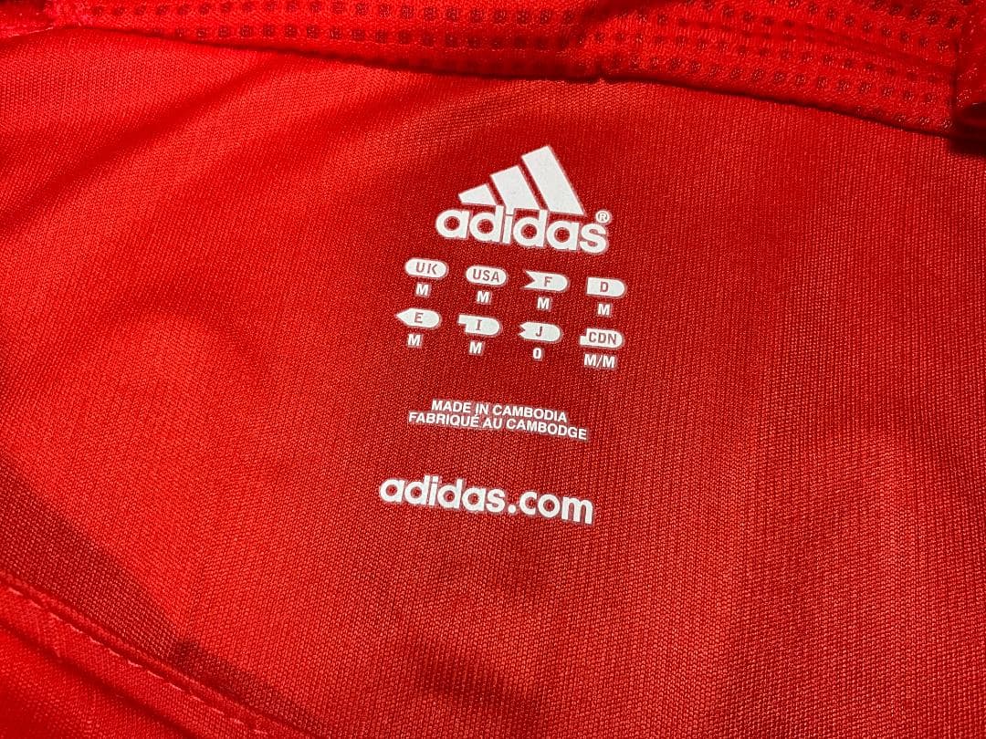 リヴァプール ジェラード ユニフォーム adidas 半袖 US「M」サイズ