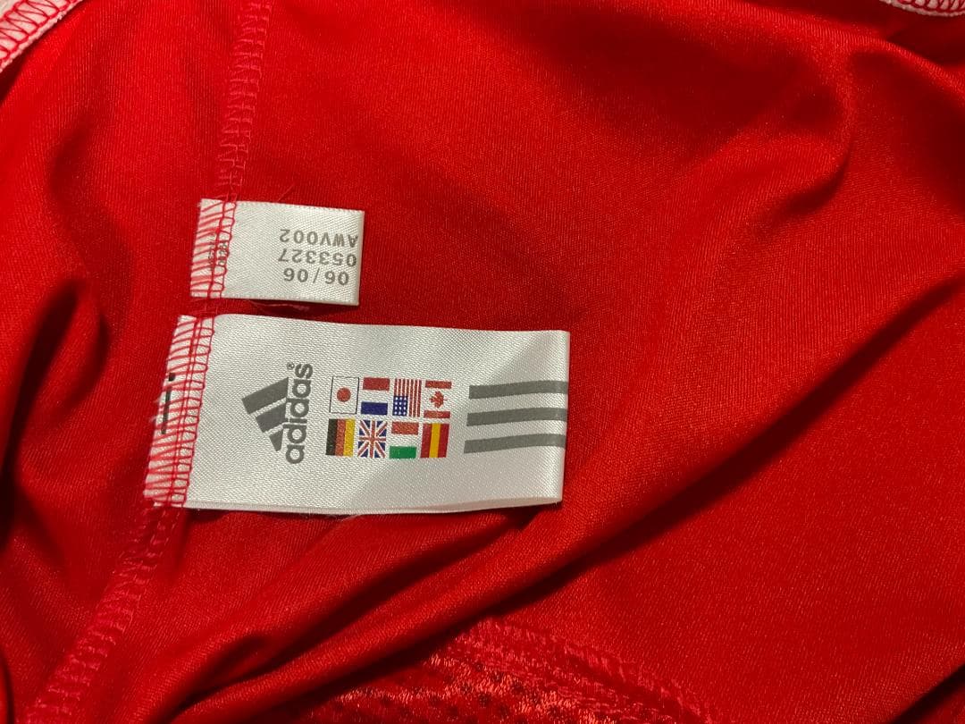 リヴァプール ジェラード ユニフォーム adidas 半袖 US「M」サイズ