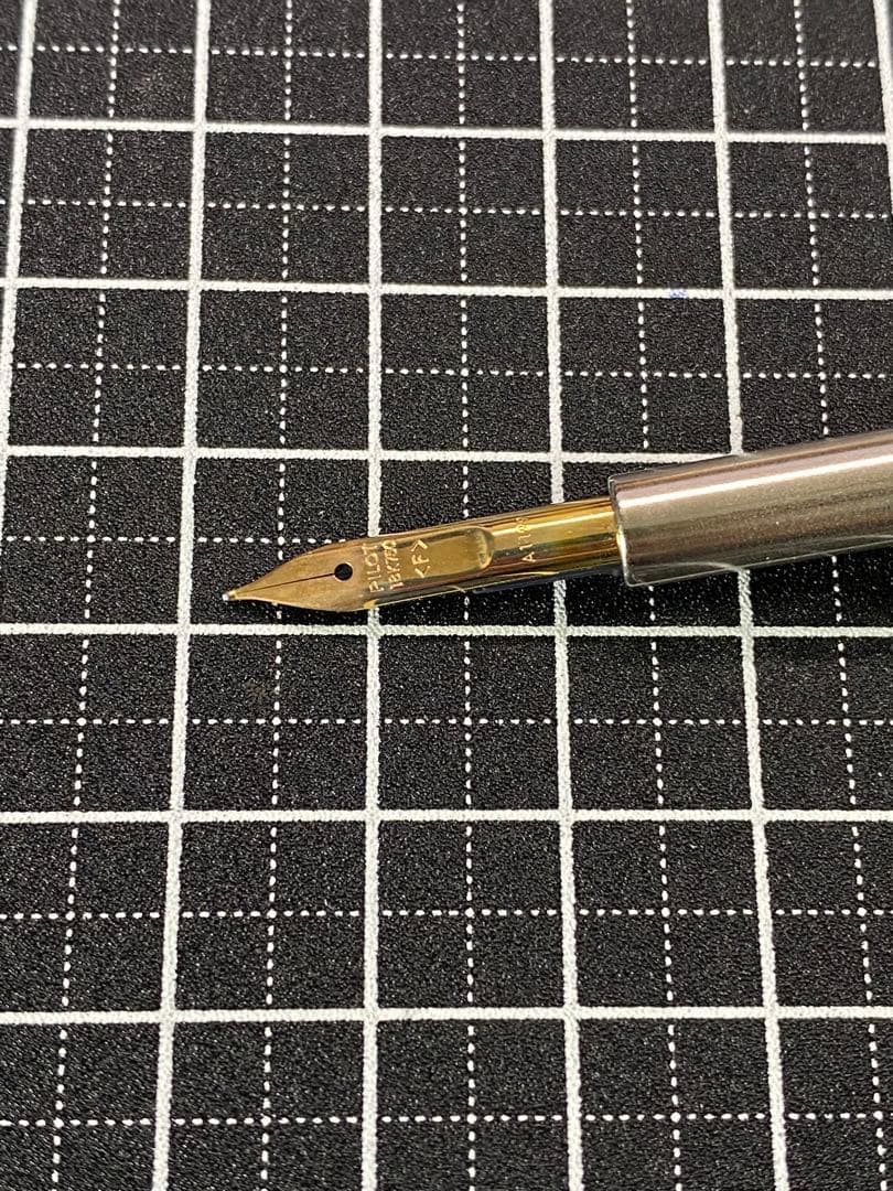 PILOT CAPLESS Red-marble 万年筆 字幅F