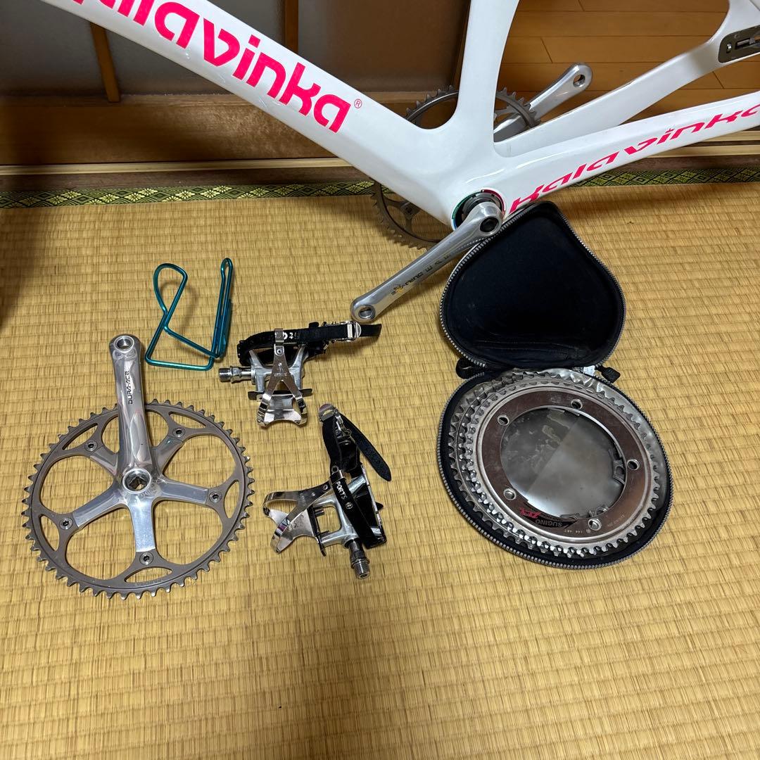 ⭐️新春値引【美品】Kalavinka ピストフレーム ホワイト/ピンク