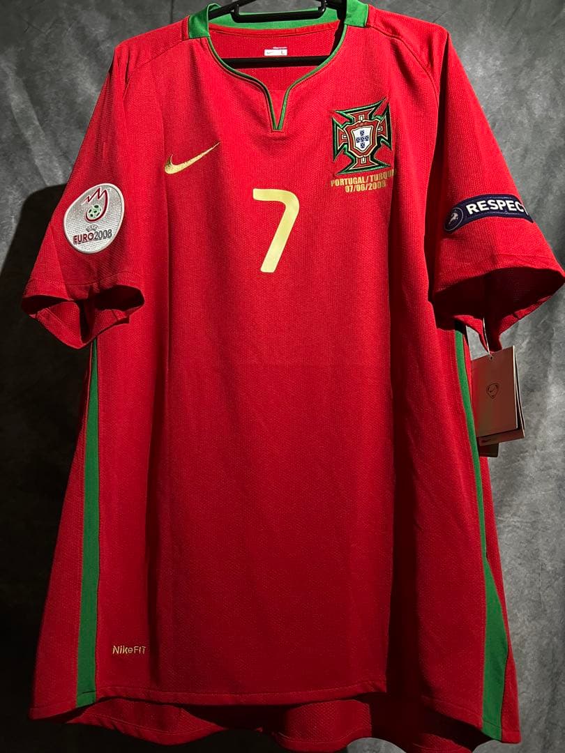 【正規品・タグ付】ロナウド ＃７ポルトガル０８／０９ ユニフォーム（H）