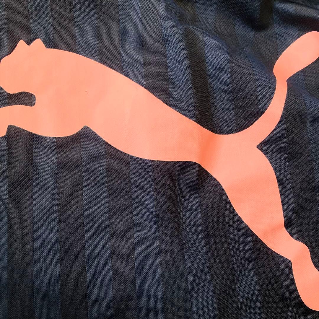 PUMA プージャー　セットアップ　ピンク　刺繍ロゴプリント