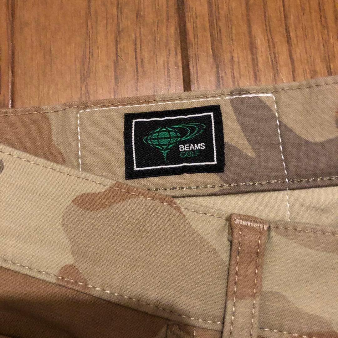 BEAMS GOLF jleeカモフラージュパンツ