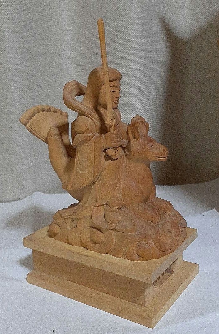 現世利益　九尾狐　荼枳尼天　仏像　厨子