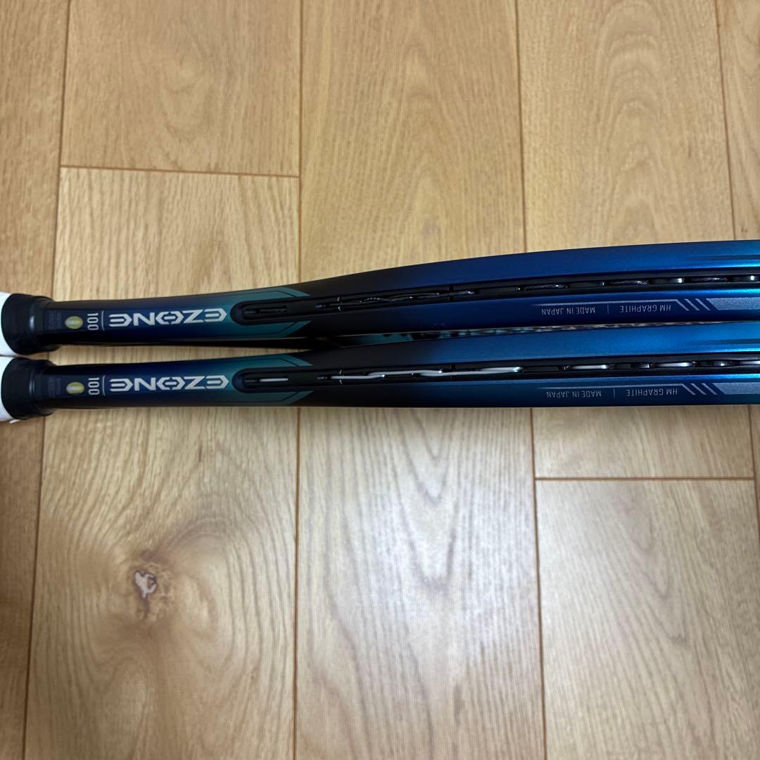 【2本セット】ヨネックスＥゾーン100 テニストピアスペック3 グリップ2