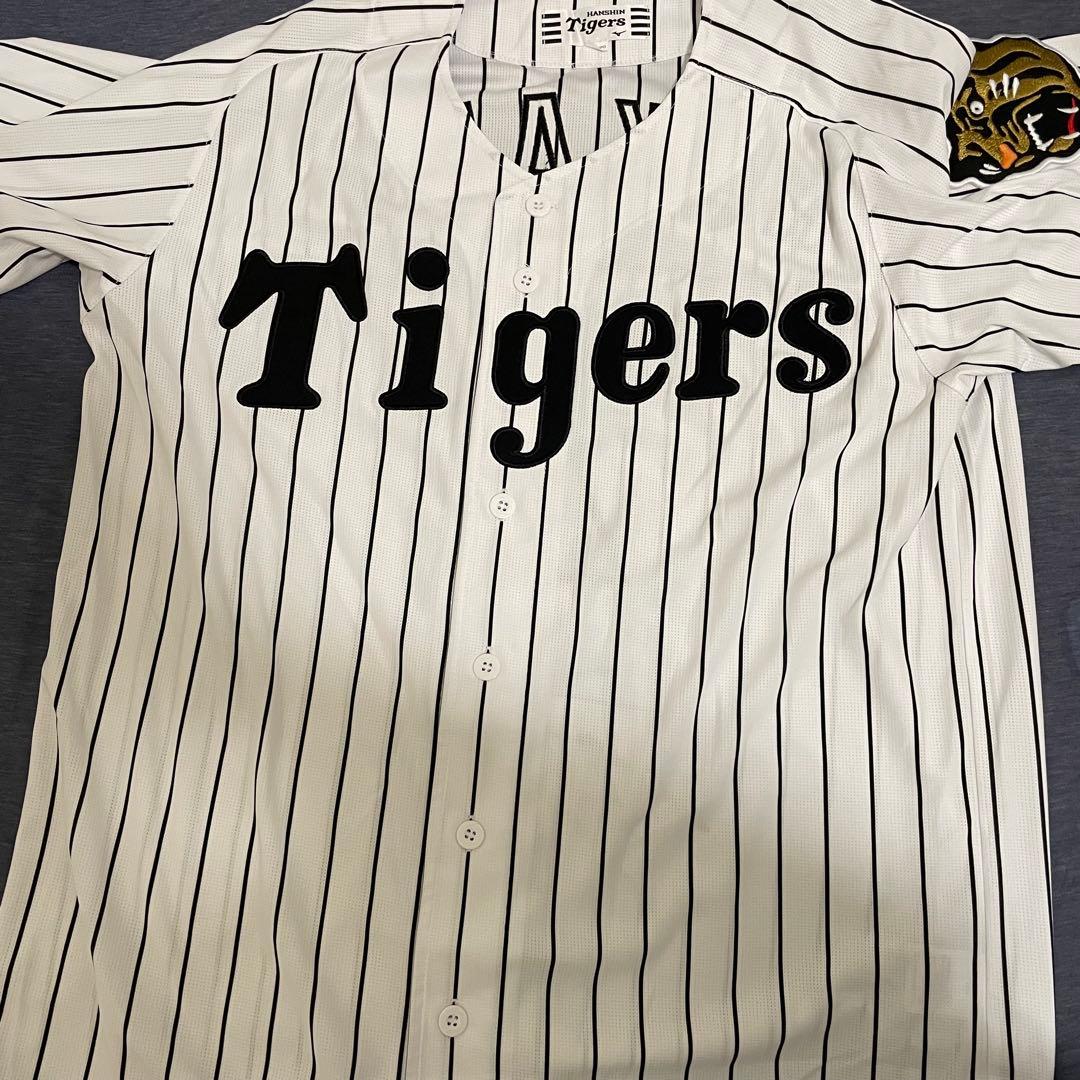 阪神タイガース　中野拓夢　直筆サインユニフォーム　ホーム　Lサイズ　新背番号