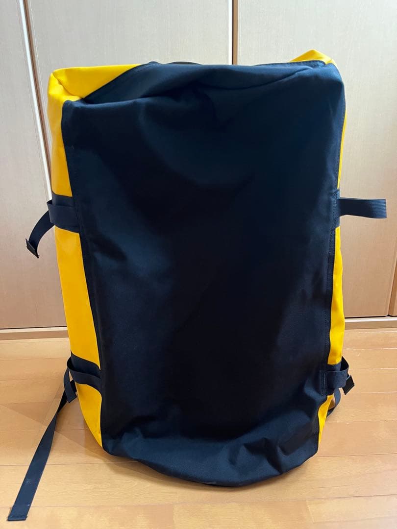THE NORTH FACE ノースフェイス ボストンバッグ50l　黄✕黒
