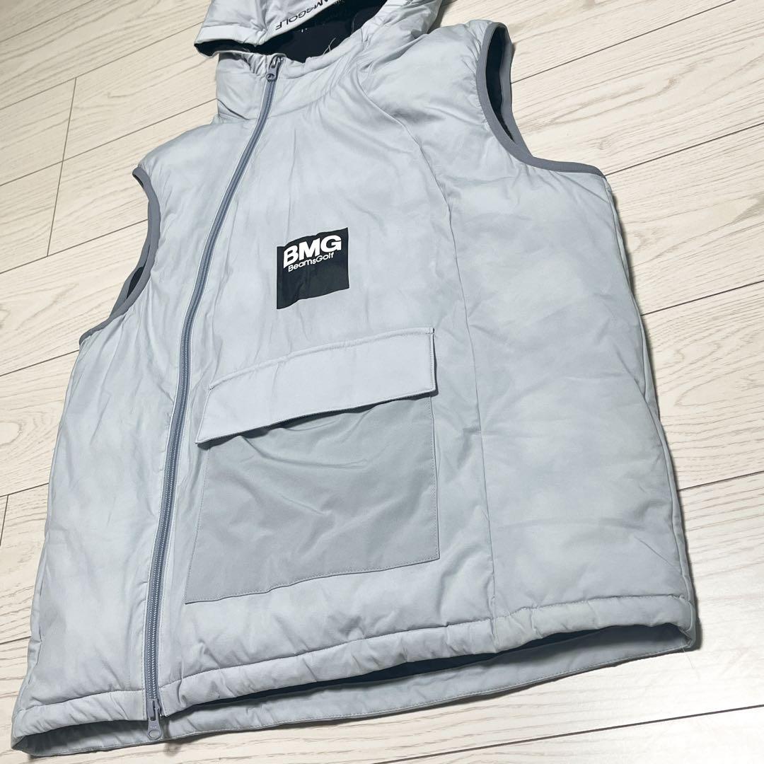 ☆美品☆BEAMS GOLF ビームスゴルフ　中綿 ベスト M フルジップ