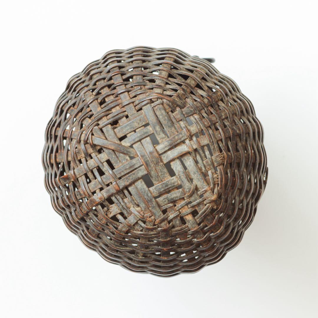 魚籠　花籠　花器　竹