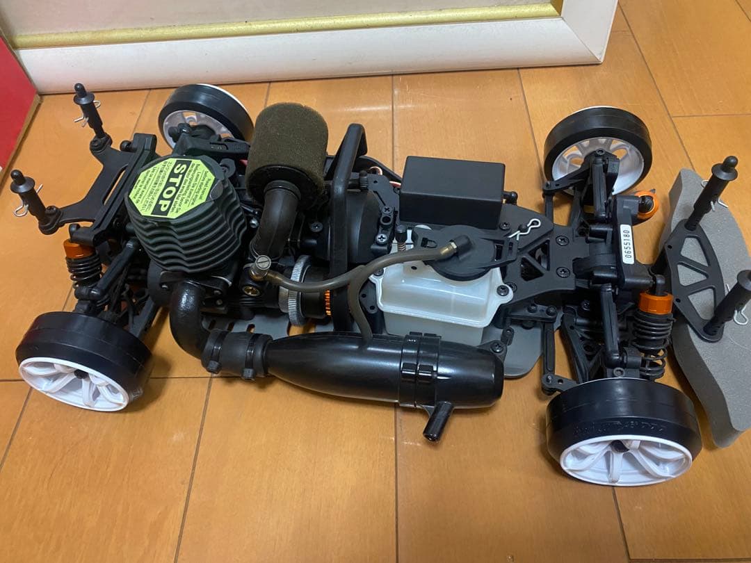 ラジコンカー スポーツカー風 黒/緑