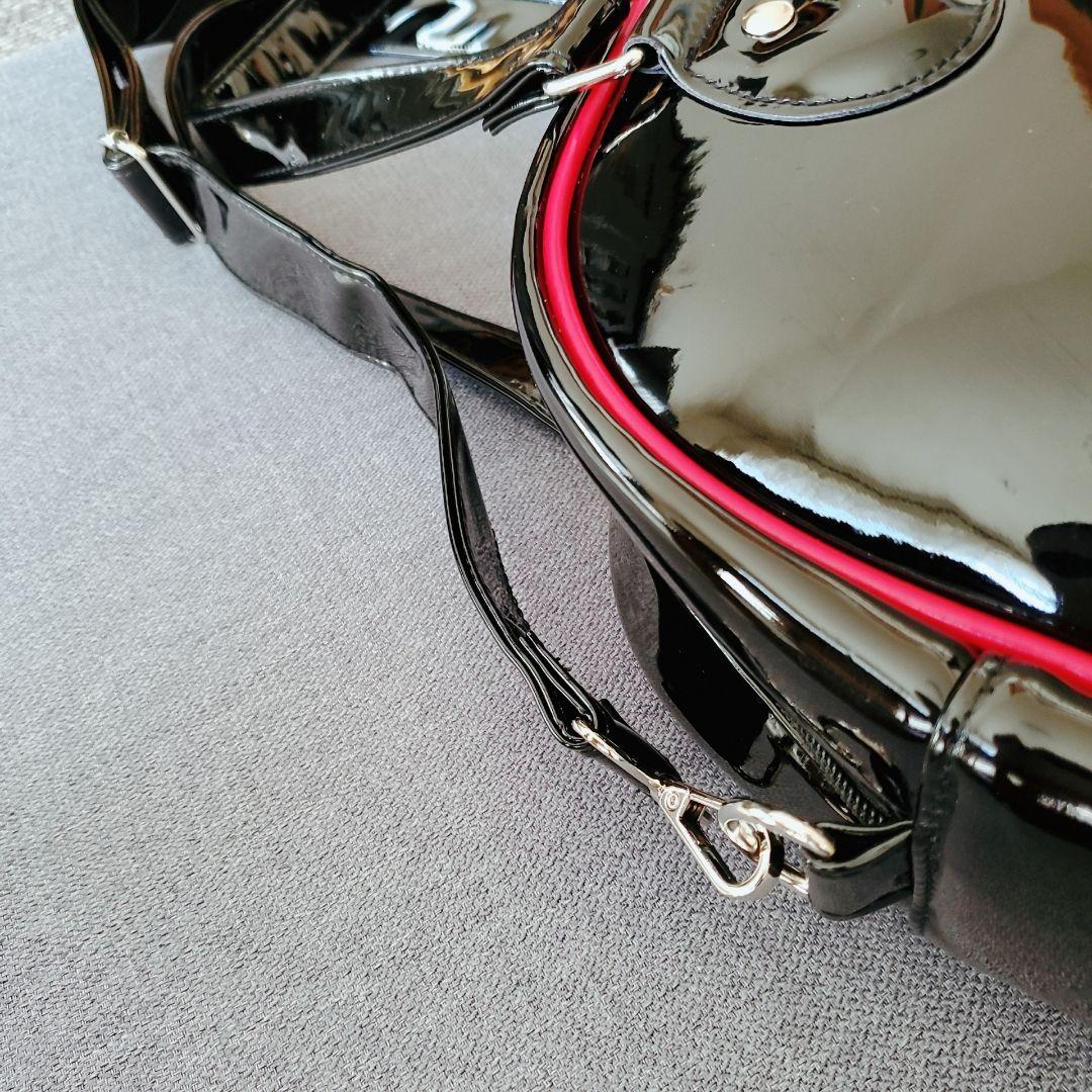 StrayKids　エナメル　ボストンバッグ