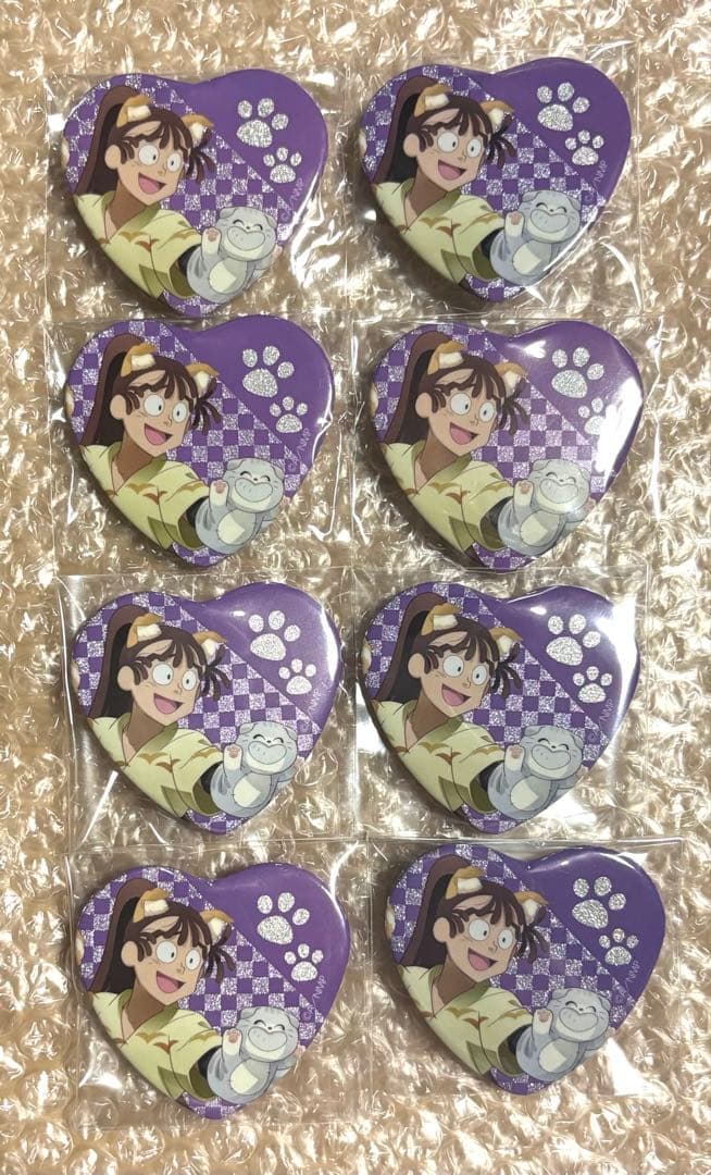 尾浜勘右衛門　ハート缶バッジ8個