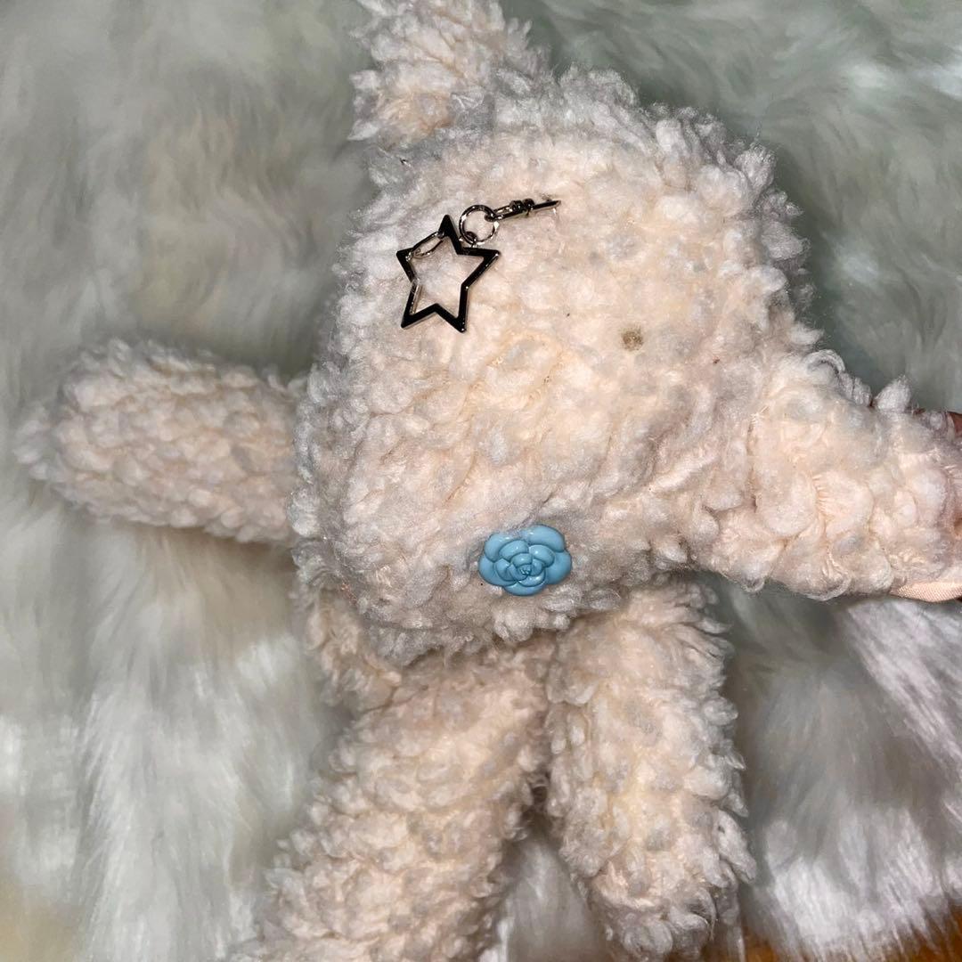 ★コタイサヤギクリーム★小銭入れポシェット