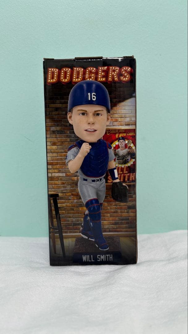 ケ*X様 ロサンゼルス・ドジャース ウィル・スミス ボブルヘッド