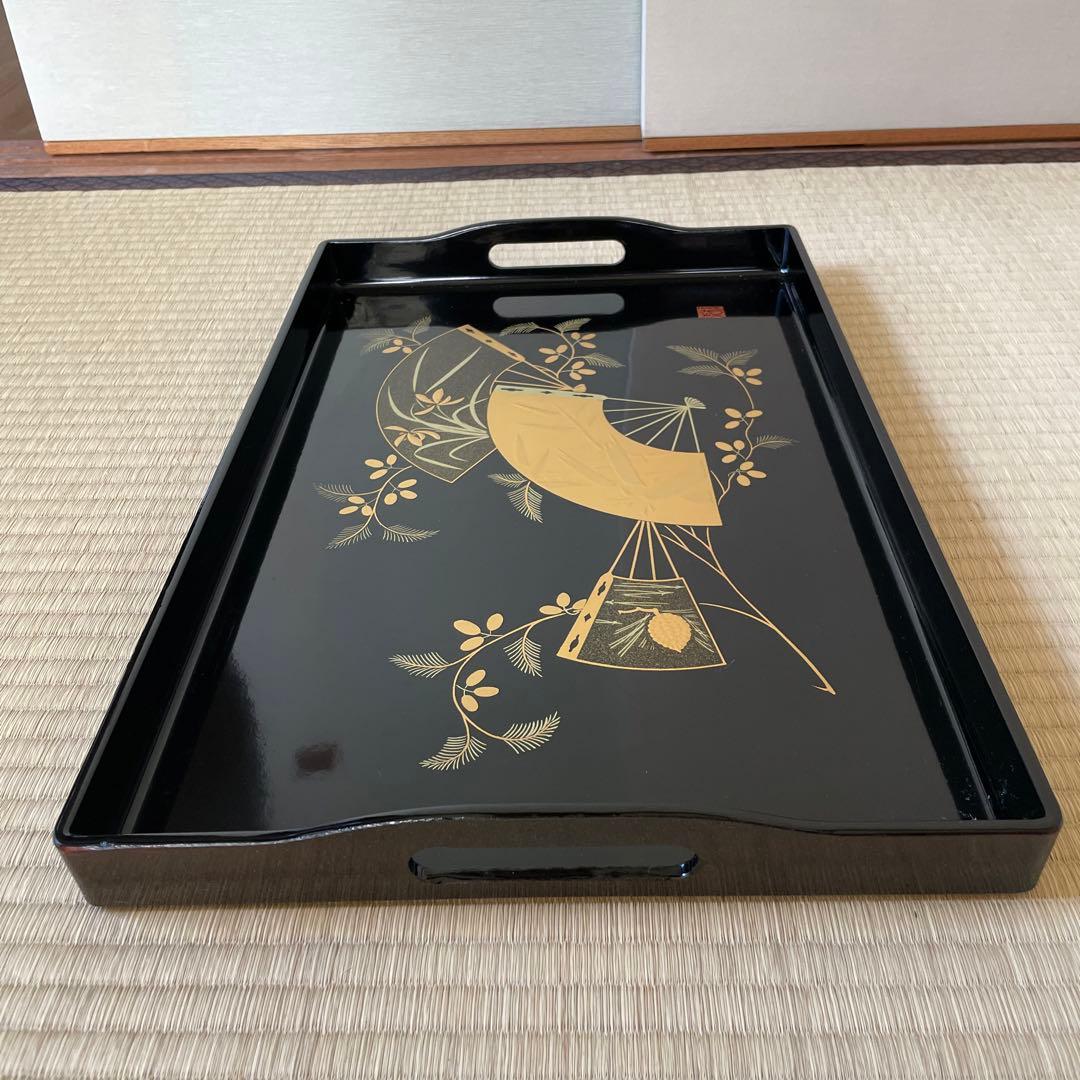 八雲漆器トレイ