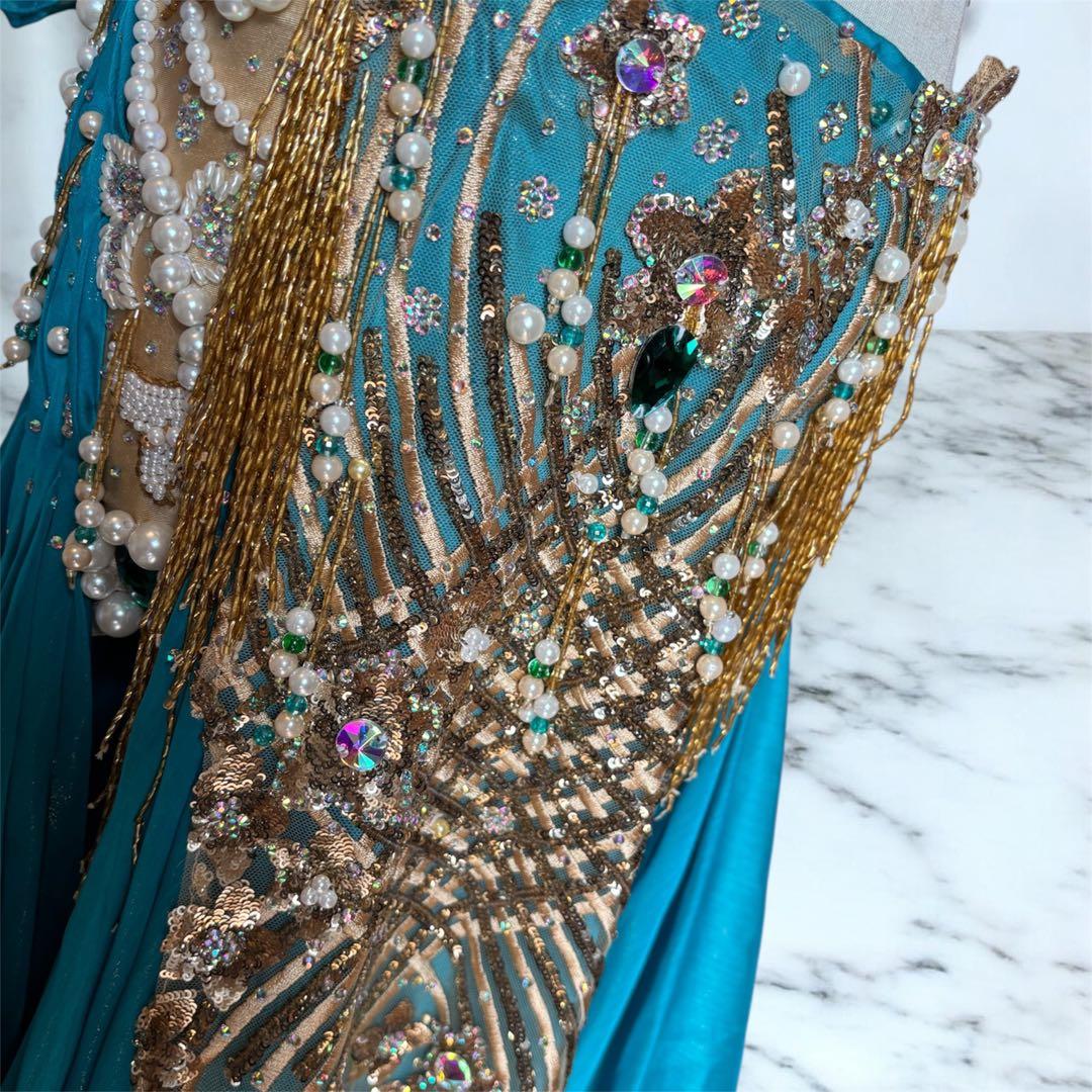 エジプト製 hoyda ターコイズ ベリーダンス衣装