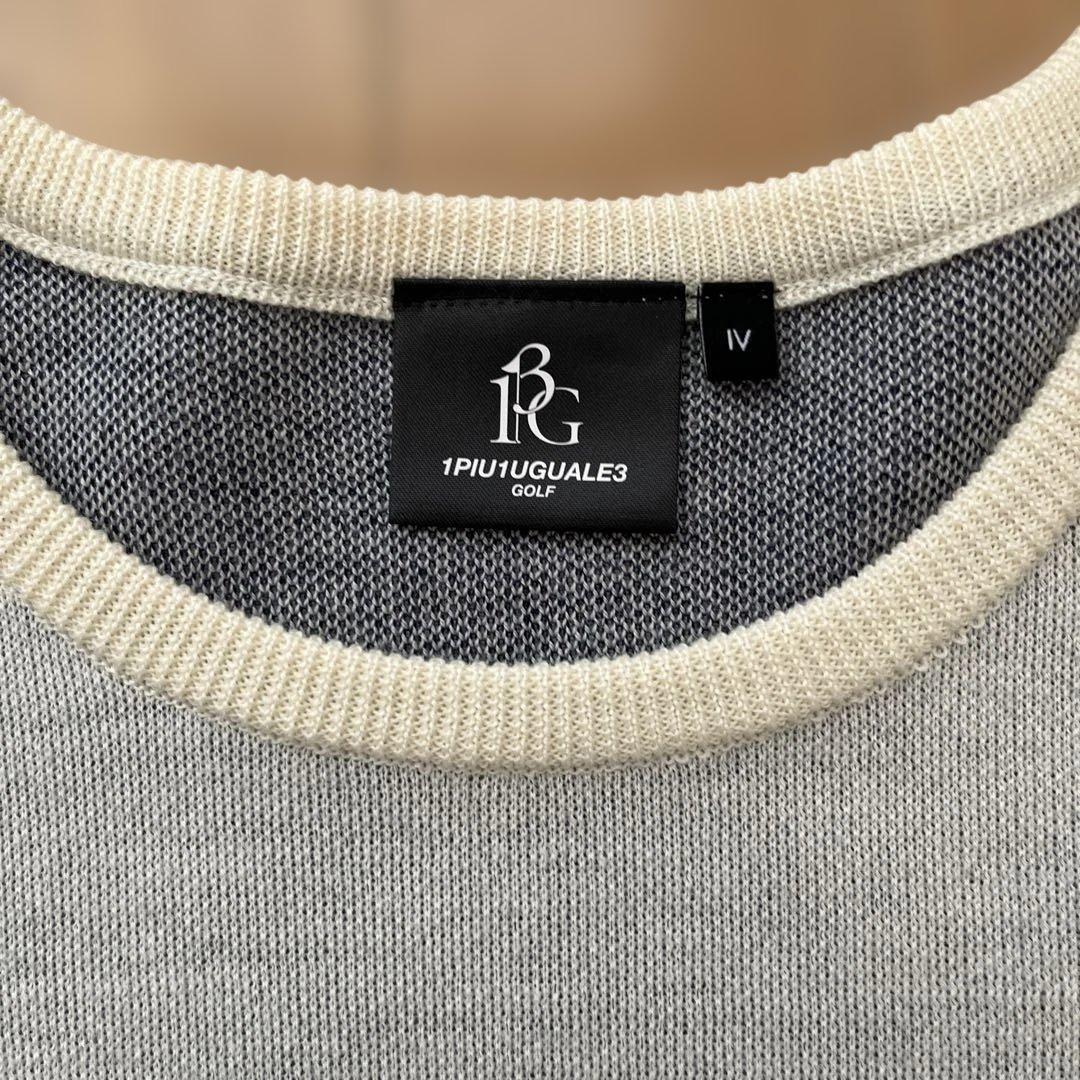 1PIU1UGUALE3 GOLF クルーネックセーター デルピエロ ゴルフ