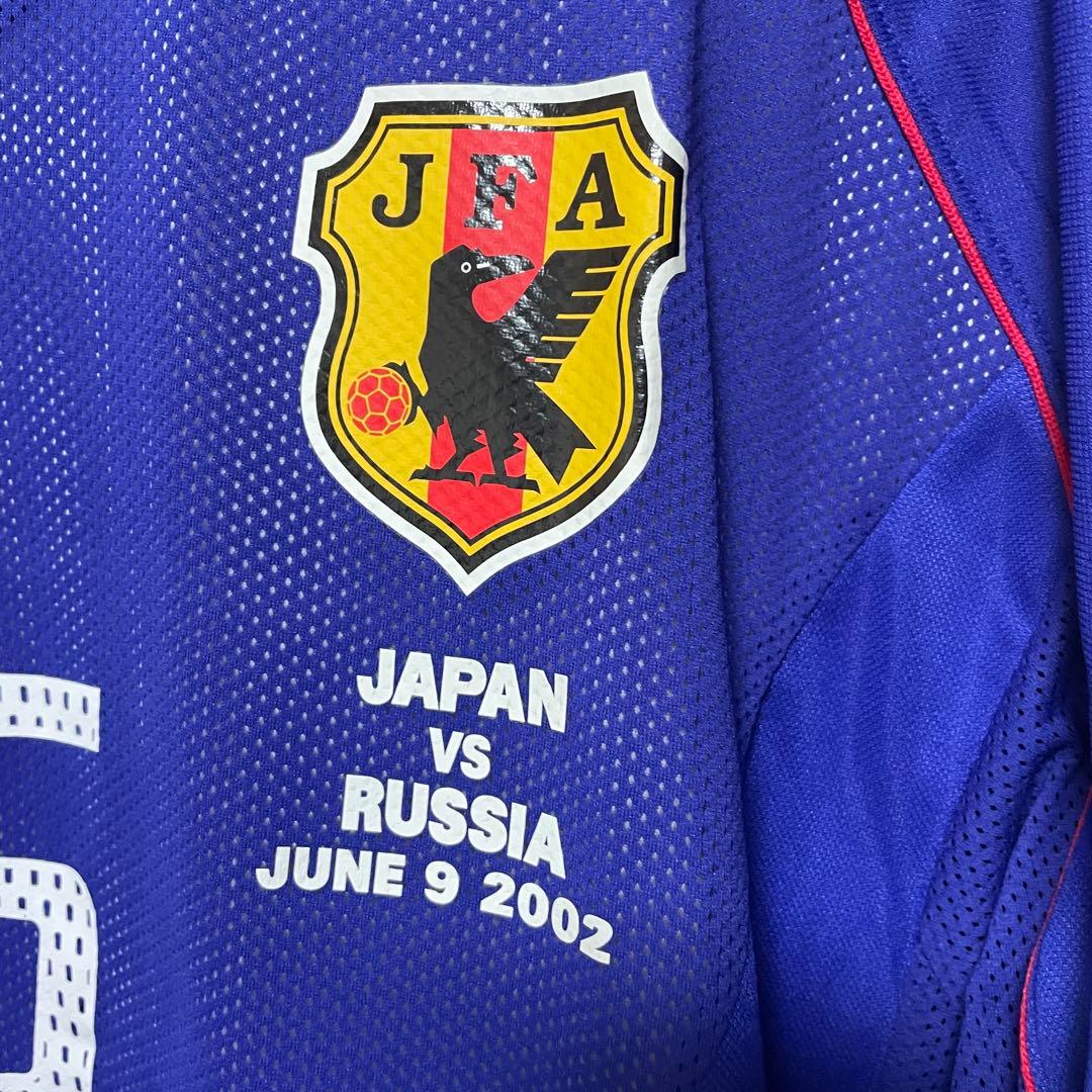 2002 日韓W杯 日本代表 稲本潤一 ロシア戦 オーセンティック L 新品