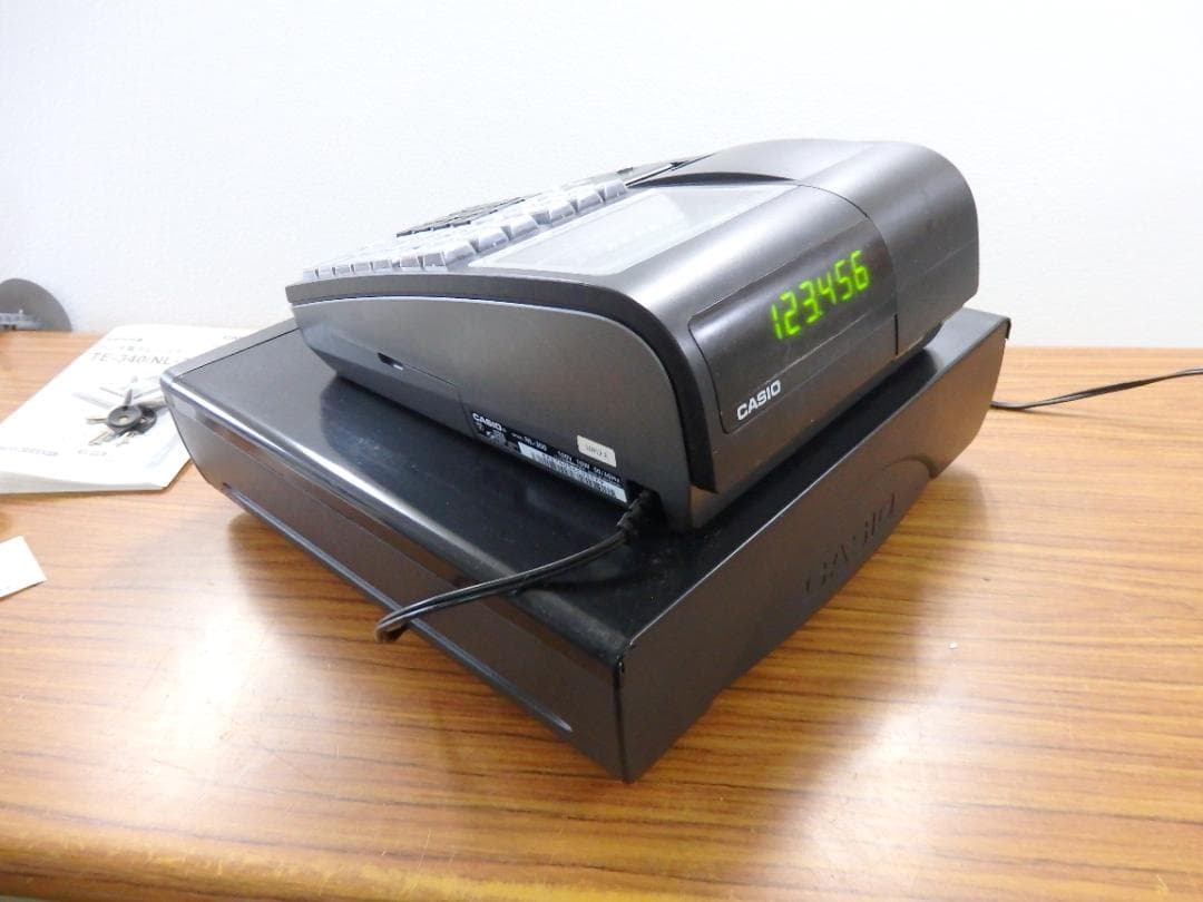 設定無料 CASIO TE-340 NL-300 レジスター 251005