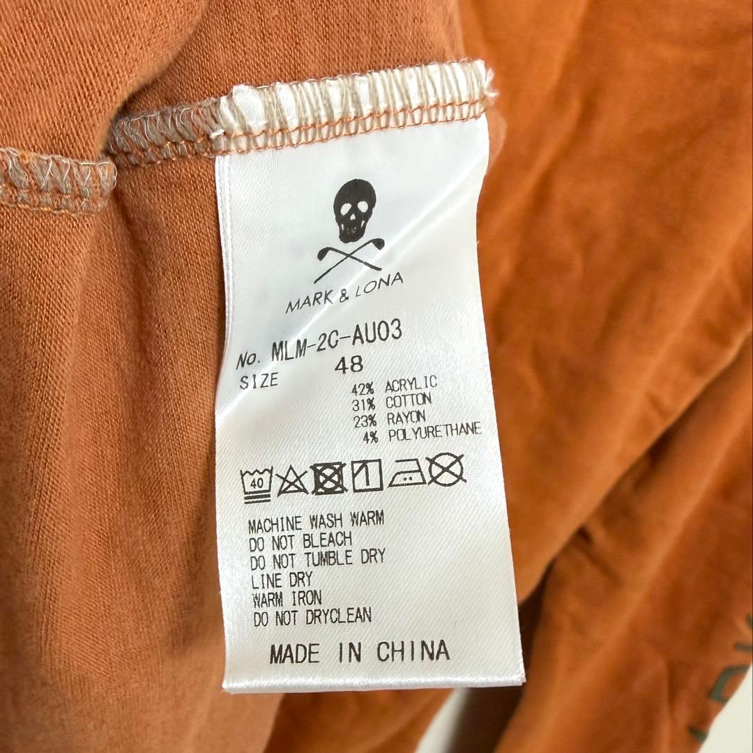 マーク＆ロナ モックネック シャツ 48