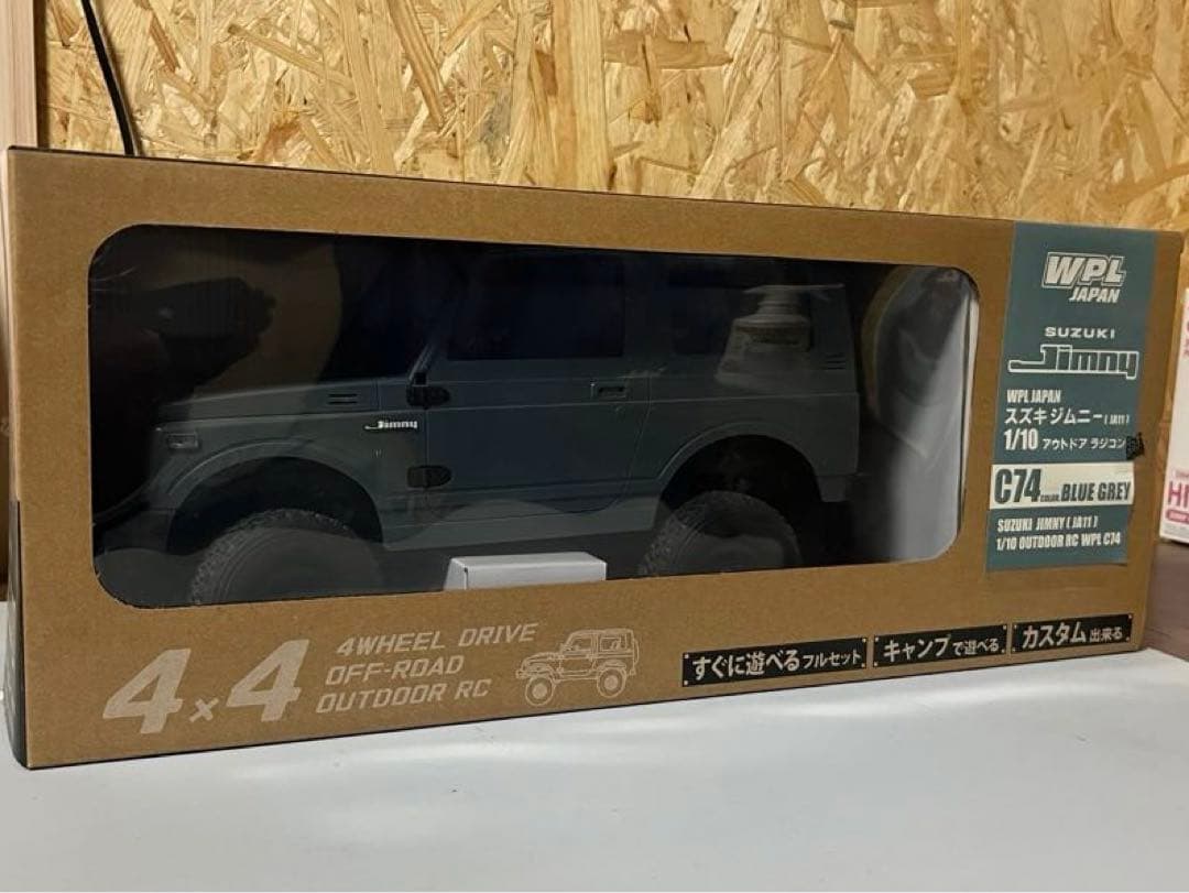 WPL C74 1/10 4WD ジムニー 開封済み 未使用＊今日明日のみ値下＊