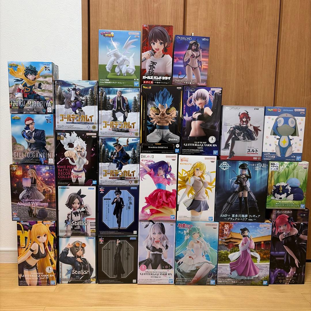 最新プライズフィギュアまとめ売り　27個セット