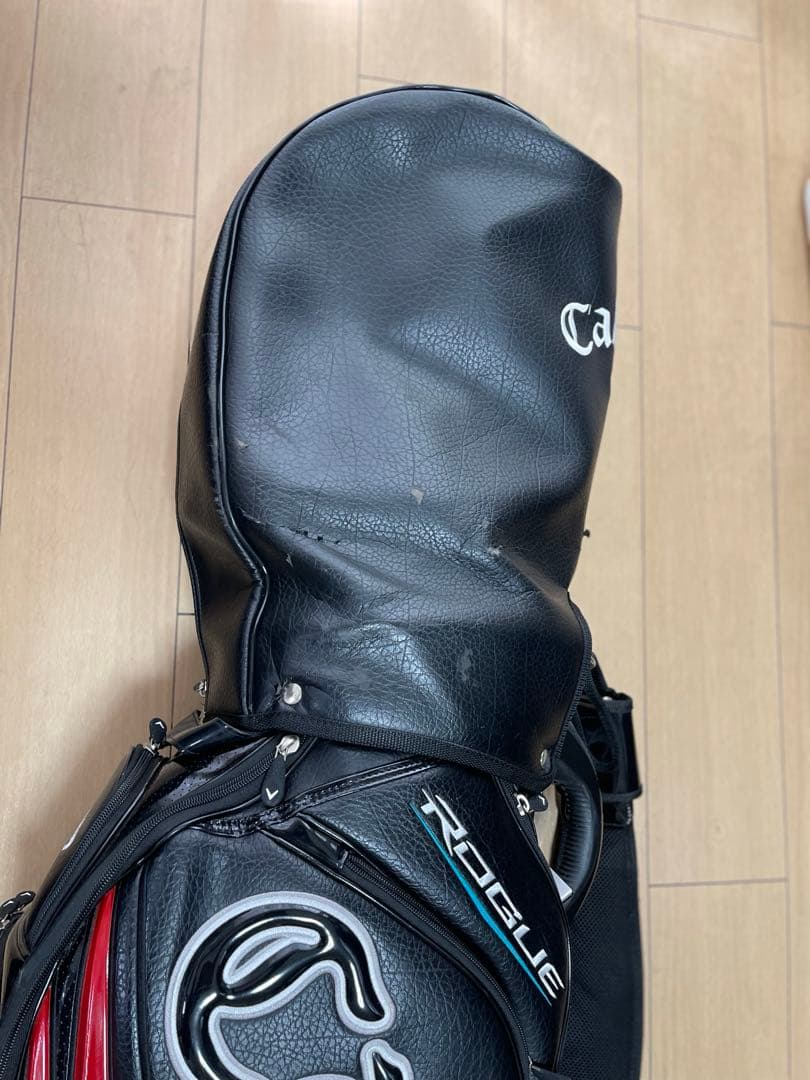 Callaway Rogue ゴルフバッグ 黒/赤